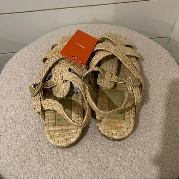 Farm Rio Synthetic Raffia Zigzag sandals - Picture 9 of 9